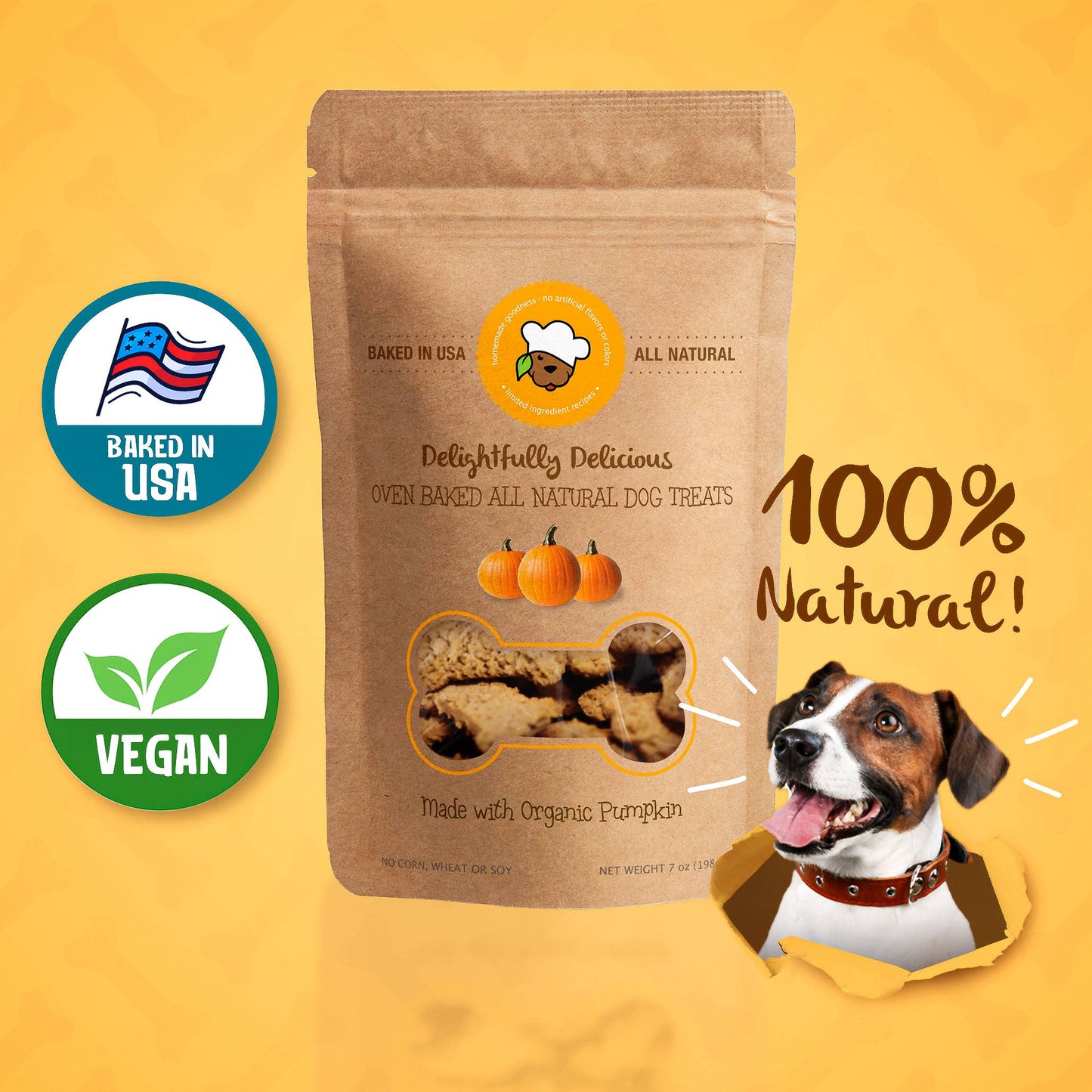 One Set of Mini Dog Treats 3 Flavors - Starter Subscription Plan