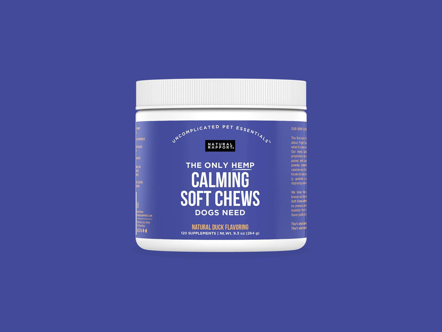 The Only Hemp Calming Soft Chews Dogs Need