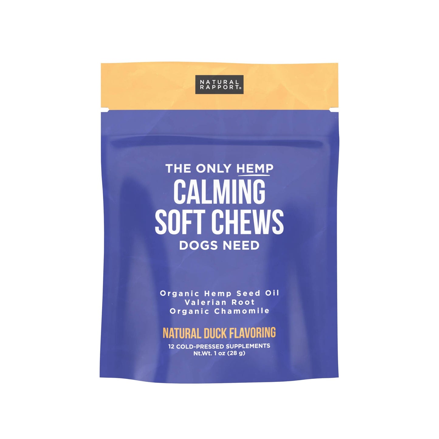 The Only Hemp Calming Soft Chews Dogs Need